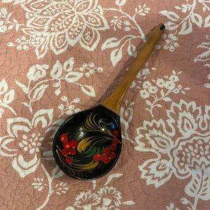 Folk Art Wooden Spoon